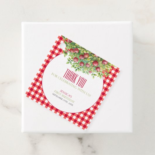 秋アップルオブザウアイファースト誕生日 フェイバータグ (インサイチュ)