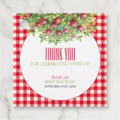 秋アップルオブザウアイファースト誕生日 フェイバータグ (正面)