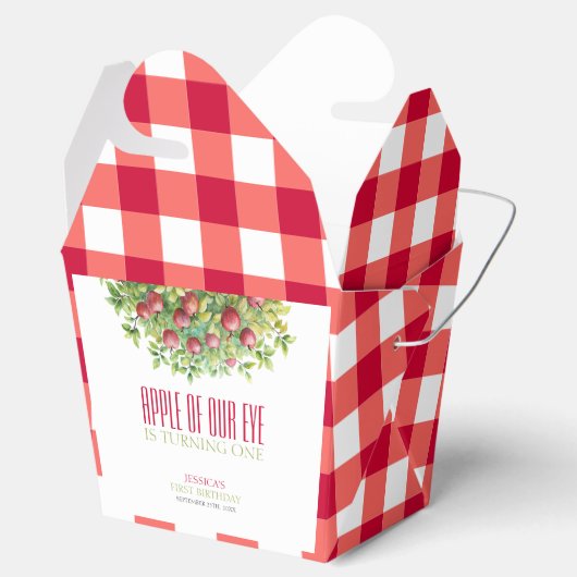 秋アップルオブザウアイファースト誕生日 フェイバーボックス (オープン)