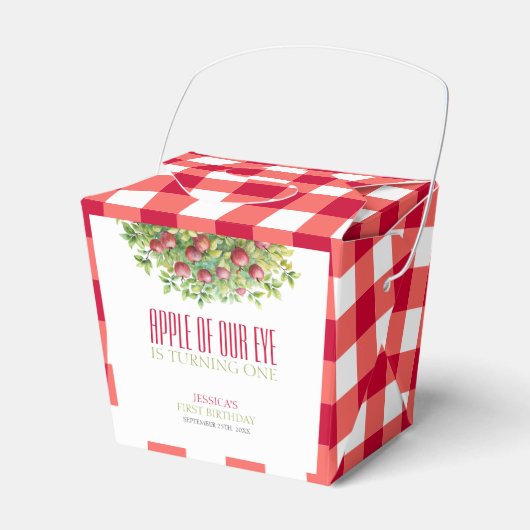 秋アップルオブザウアイファースト誕生日 フェイバーボックス (正面サイド)