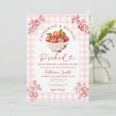 秋アップルオーチャードブライダルシャワーが互いを選んだ 招待状 (スタンド正面)