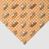 秋アップルカボチャとペカンのパイパターン 薄葉紙 (詳細)