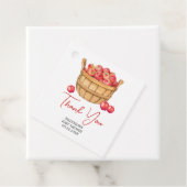 秋アップルバスケット赤ちゃんシャワー フェイバータグ (インサイチュ)