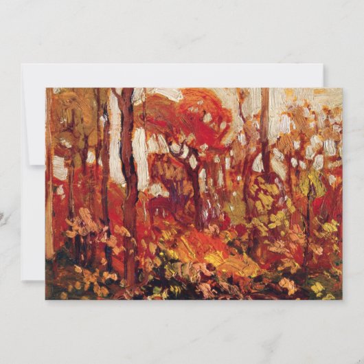 秋アルゴンキン公園 カード (正面)