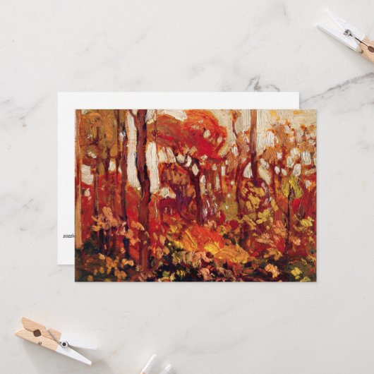 秋アルゴンキン公園 カード (正面/裏面インサイチュ)