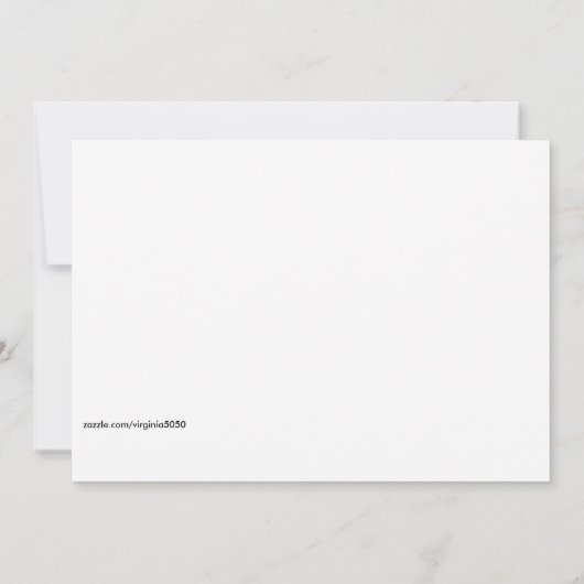 秋アルゴンキン公園 カード (裏面)