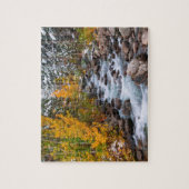 秋アロングビショップクリーク（カリフォルニア） ジグソーパズル (縦)