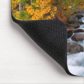 秋アロングビショップクリーク（カリフォルニア） マウスパッド (コーナー)
