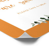 秋アーチカボチャベビーは甘いポスター ポスター (角)