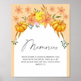 秋アーチ – 花嫁との思い出 ポスター