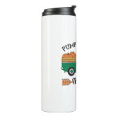 秋アートパンプキンパッチオールドヴィンテージファームトラックアート タンブラー (回転左)