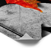 秋アート(標準写真フレームサイズ) ポスター (角)