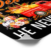 秋イエスは感謝の気持ちを葉決してパーティー ポスター (角)