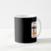 秋イエスは決して感謝のパンプリ葉ーを感謝しない コーヒーマグカップ (正面右)