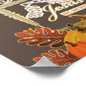 秋イエスは決して葉1人 ポスター (角)