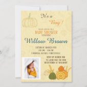 秋イエスは決して葉1人 招待状 (正面)