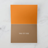 秋イエスは決して離れ1グリーティングカード カード (内部)