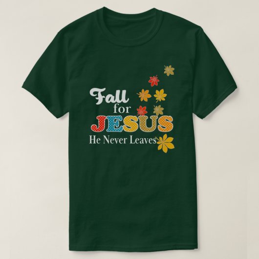 秋イエス・キリスト葉教徒 Tシャツ (デザイン正面)