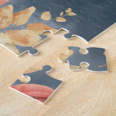 秋イエズス彼は決して離れデザイン ジグソーパズル (側面)