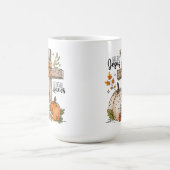 秋イエズス秋キリスト教十字架 コーヒーマグカップ (中央)