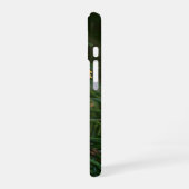 秋イエロークザーク《植物》アスペン離れ写真のカスタム iPhone 16ケース (左側面)