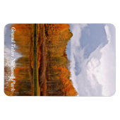 秋イングランドテトンナショナルパーク マグネット (横)