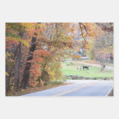 秋インザブルーリッジマウンテンズ ラッピングペーパーシート (正面)