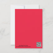 秋インストロベリーシーズンバックヤードガーデンフォト カード (裏面)