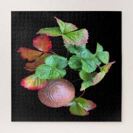 秋インストロベリーシーズンバックヤードガーデンフォト ジグソーパズル