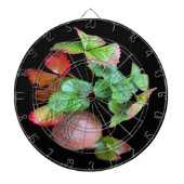 秋インストロベリーシーズンバックヤードガーデンフォト ダーツボード (正面)