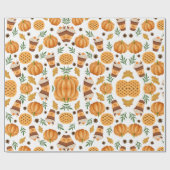 秋インスパイアギフト包装 ラッピングペーパー (フラット)