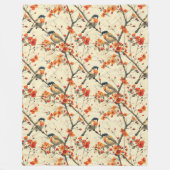 秋インスパイア毛布 フリースブランケット (正面)