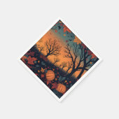 秋インスパイア美術 スタンダードカクテルナプキン (角)