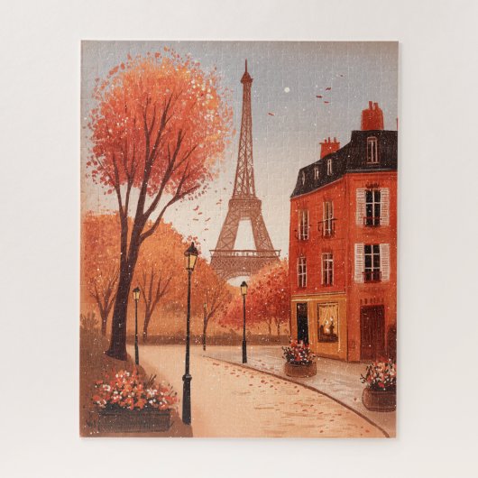 秋インパリ紅葉 ジグソーパズル (縦)