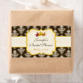 秋インブライダルシャワーウォーターボトルラベル ラベル (インサイチュ)