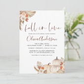 秋インブライダルシャワーパンパスグラステラコッタ 招待状 (スタンド正面)