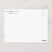 秋インブルーリッジマウンテンズ ポストカード (裏面)