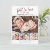 秋インラブアットファーストサイト4写真秋誕生 案内状 (スタンド正面)