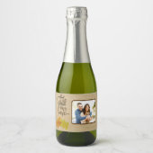 秋インラブアンドフォトオータムテーマ スパークリングワインラベル (正面)