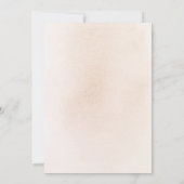 秋インラブオエレガントレンジフローラパンプキ結婚ンズ 招待状 (裏面)