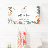 秋インラブオータムカボチャブライダルシャワー 横断幕 (インサイチュ)