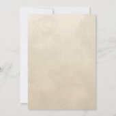 秋インラブオータムコードカップルズブライダルシャワー 招待状 (裏面)