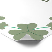 秋インラブオータムパンプキンブライダルシャワーウェルカム ポスター (角)