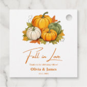 秋インラブオータムパンプキ素朴ン結婚ズ フェイバータグ (裏面)