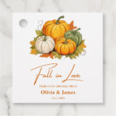 秋インラブオータムパンプキ素朴ン結婚ズ フェイバータグ (正面)