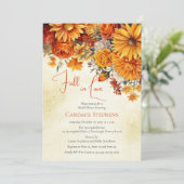 秋インラブオータムフローラブケッツブライダルシャワー 招待状 (スタンド正面)