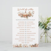 秋インラブカボキンワイルドフラワーブライダルシャワーゲーム (スタンド正面)