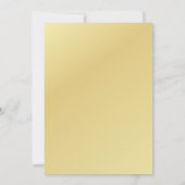 秋インラブカボチャハートブライダルシャワー 招待状 (裏面)