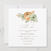 秋インラブカボチャフローラブライダルシャワー (正面)