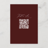 秋インラブカボチャ秋結婚の詳細 エンクロージャーカード (裏面)